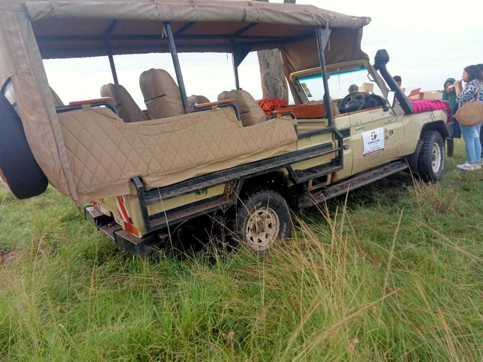 Open photography jeep